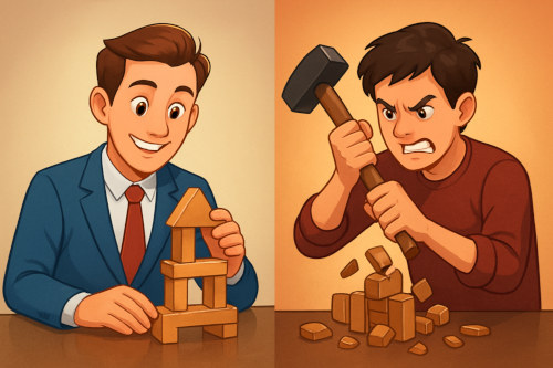 constructive vs destructive